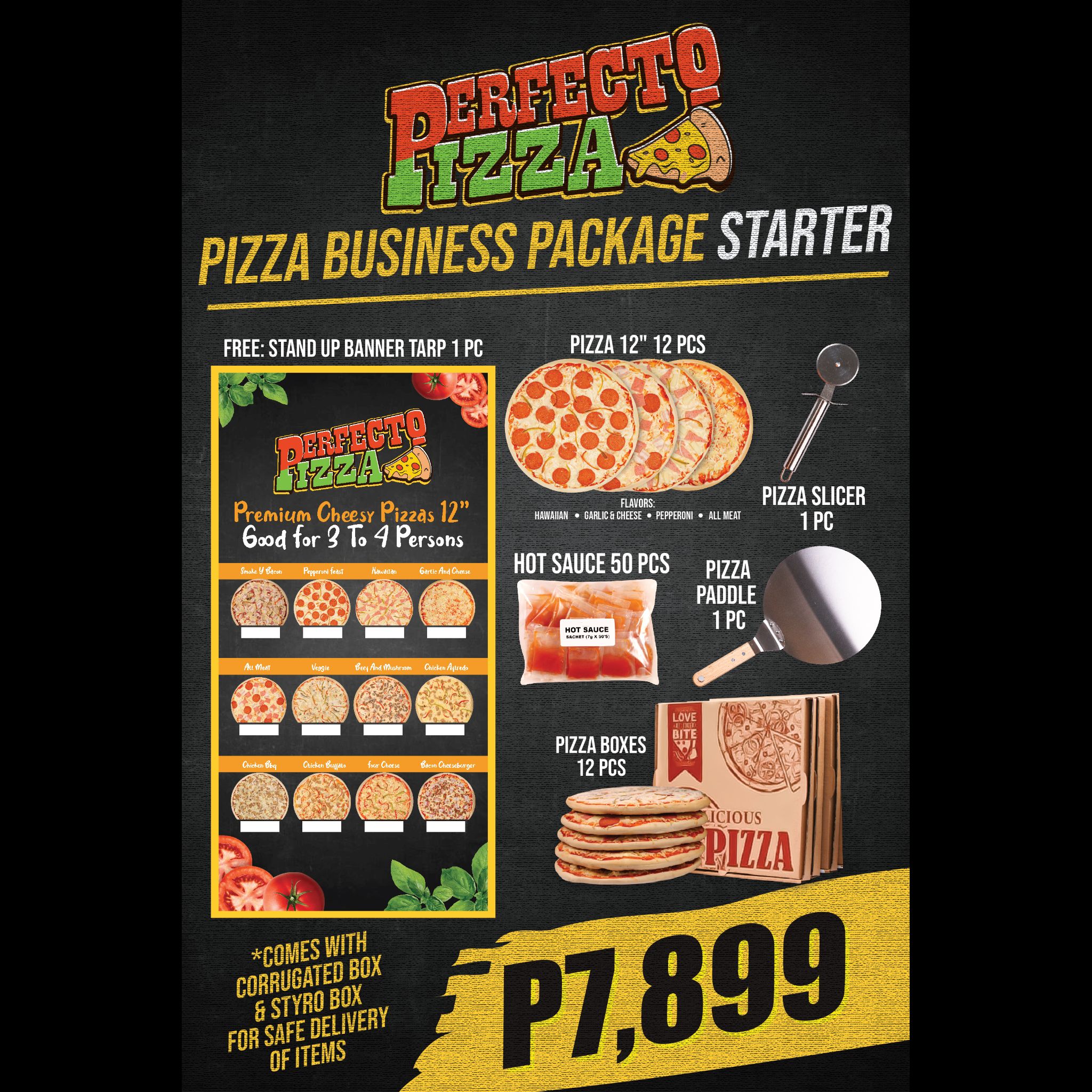 Perfecto Pizza Business Package Starter